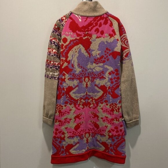 Kooi Knitwear Knit Jacket Wool colorful - Picture 11 of 16